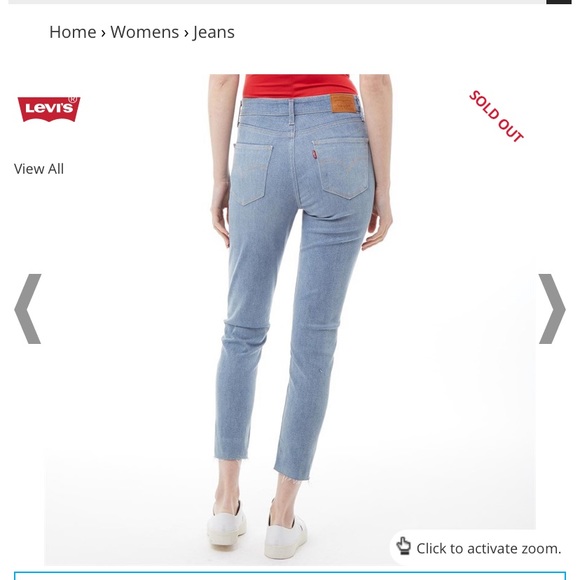 721 Levi’s high rise skinny - Picture 2 of 10